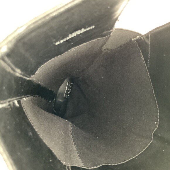 BOC by Born Boots 7.5M Black Tall Leather Harness Buckle Zip Up - Picture 10 of 12